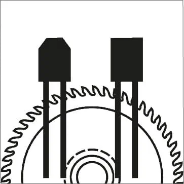 Форма на зъби - трапецовиден плосък зъб