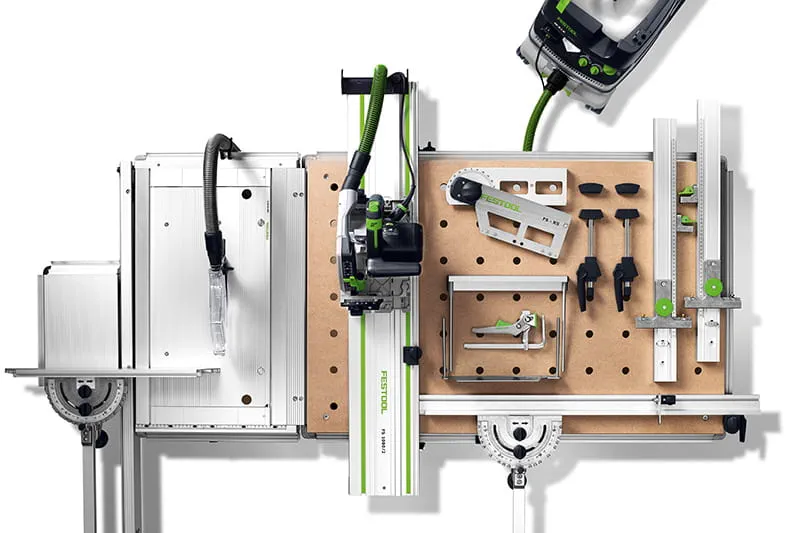 Типично за Festool система